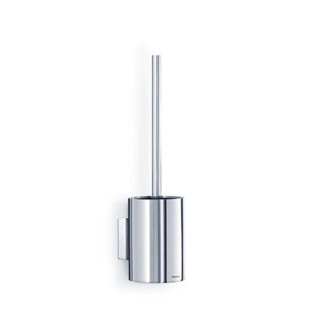 BLOMUS Blomus 68834 Polished Stainless Steel Toilet Brush with Wall Mount - Short 68834